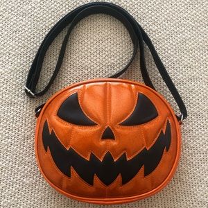 Love Pain and Stitches pumpkin kult bag